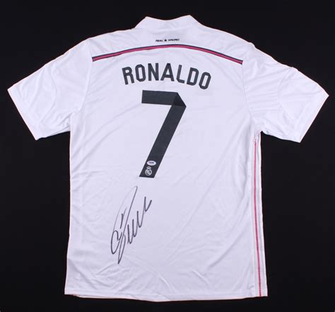 cristiano ronaldo signed jersey